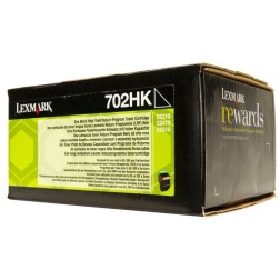 TONER LEXMARK 70C2HK0 NEGRO 4-000 PAG