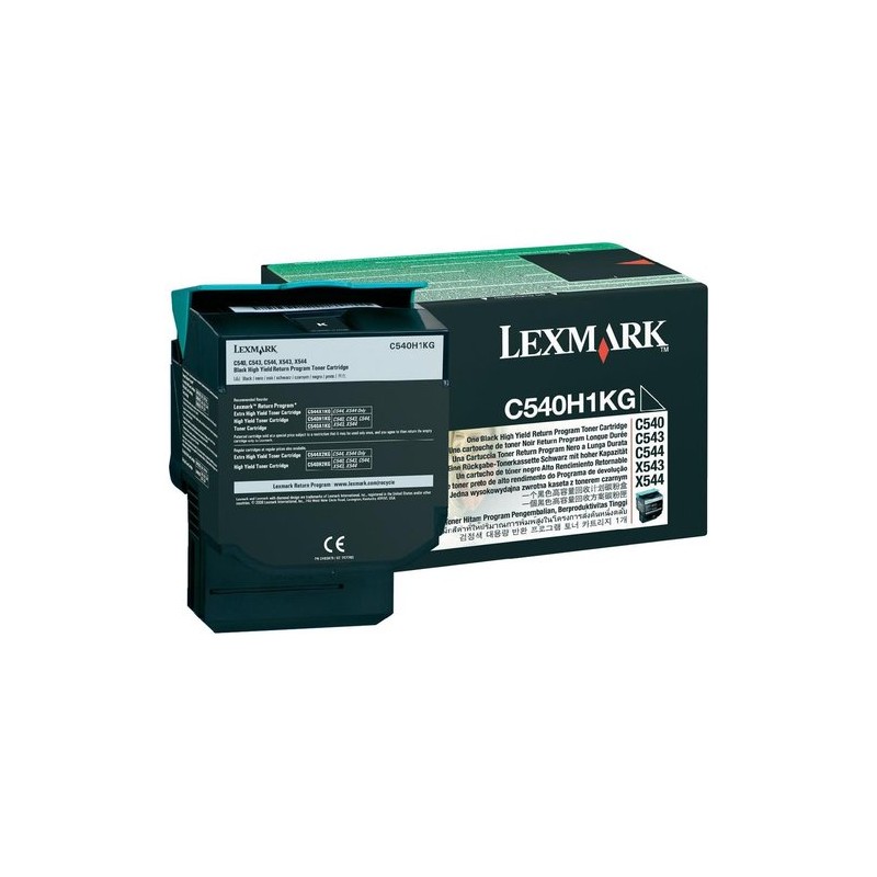 TONER LEXMARK C540H1KG NEGRO
