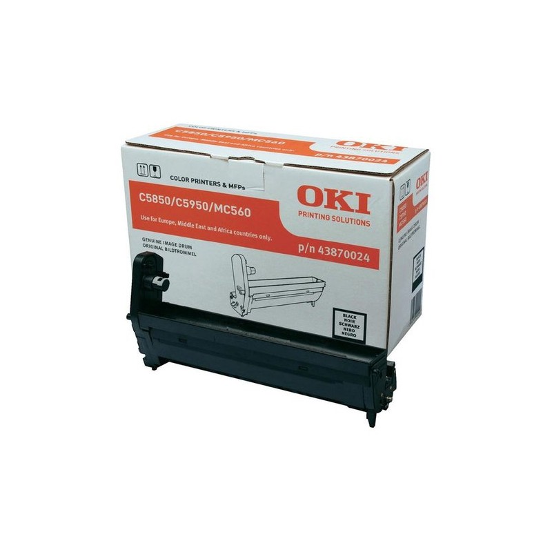 TAMBOR OKI C5850 NEGRO C11 (20-000 pág)