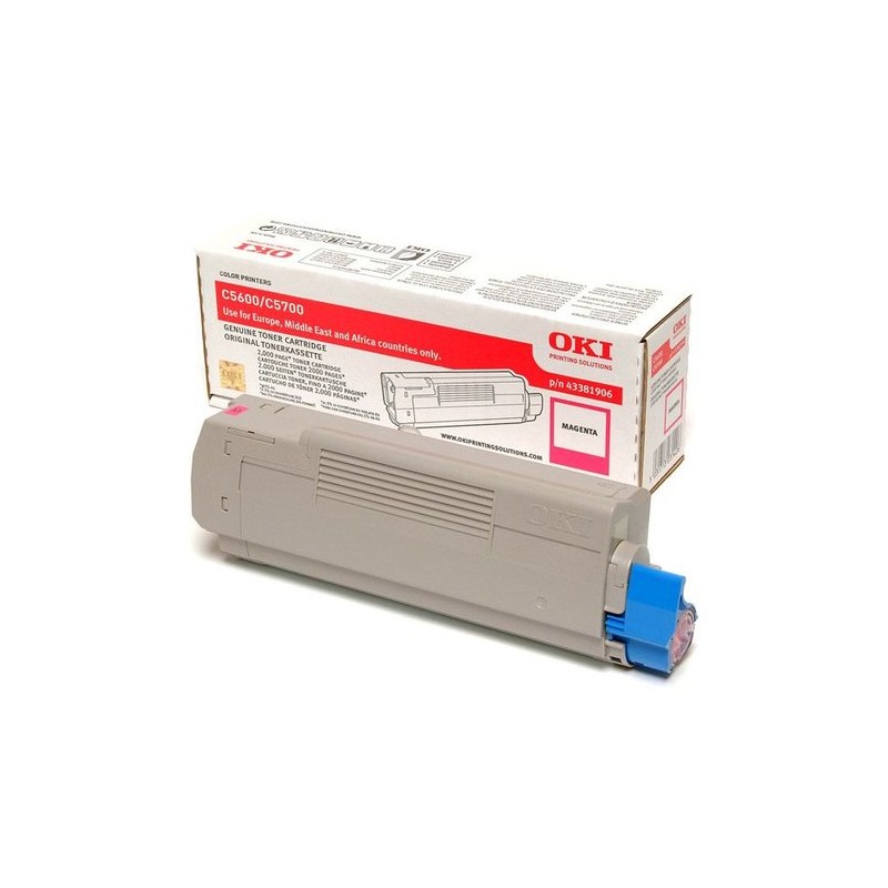 TONER OKI C5600-5700 MAGENTA TYPE C8