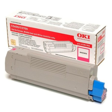 TONER OKI C5600-5700 MAGENTA TYPE C8