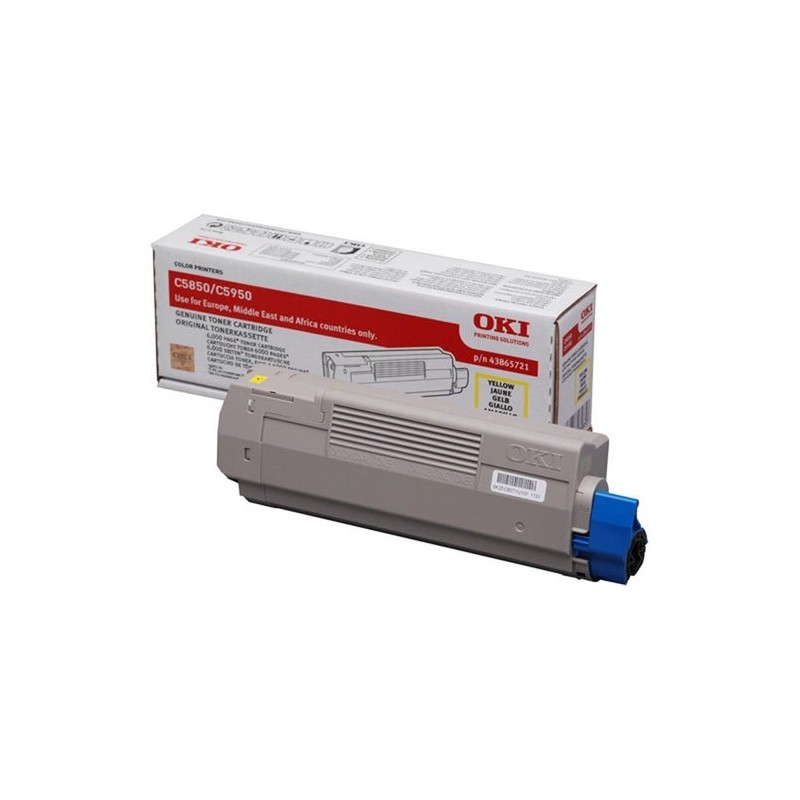 TONER OKI C5850 AMARILLO C11 (6-000 pág) TONER OKI C5850 AMARILLO C11 (6-000 pág)