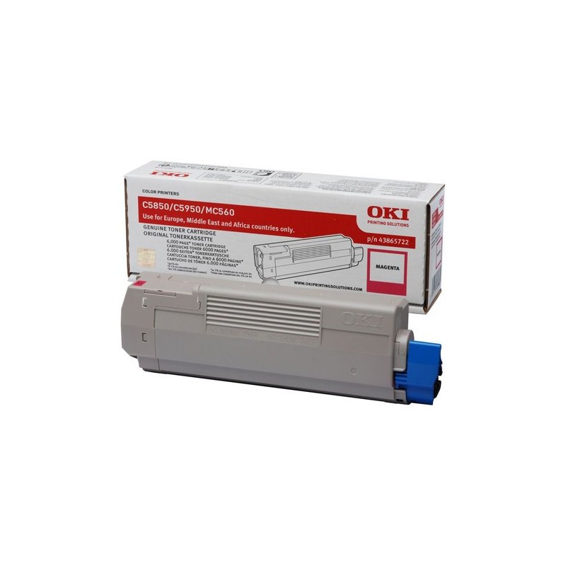 TONER OKI C5850 MAGENTA C11 (6-000 pág)