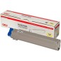 TONER OKI C9600-9650-9800-9850 AMARIL C7