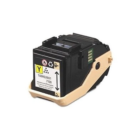 TONER XEROX 106R02601 AMARILLO(4-500 PÁG