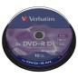 DVD +R VERBATIM 8-5GB 8x SPINDLE 10 DVD +R VERBATIM 8-5GB 8x SPINDLE 10
