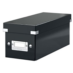 ARCHIVADOR CAJA PARA CD-DVD LEITZ NEGRO