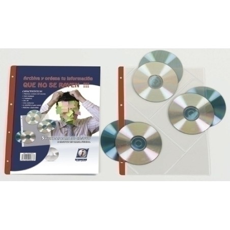 FUNDA CD-DVD IBERP- A4 4T-RFZ-6 DPT P-5