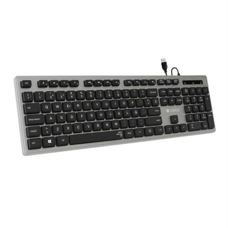 TECLADO SUBBLIM WIRED ERGO HQ USB GRIS