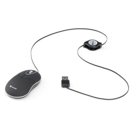 RATON NGS SIN OPTICO USB NEGRO
