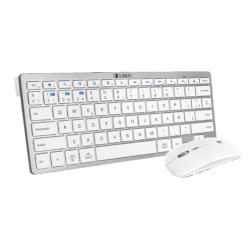 TECLADO Y RATON SUBBLIM COMBO BLANCO