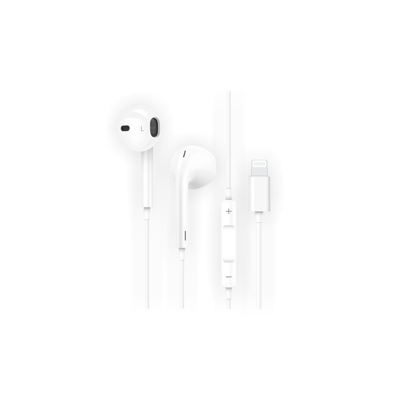 AURICULARES TECHONE BOTON LIGHTNING BLAN AURICULARES TECHONE BOTON LIGHTNING BLAN