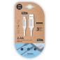 CABLE TECHONE USB-LIGHTNING BLANCO 1 m- CABLE TECHONE USB-LIGHTNING BLANCO 1 m-