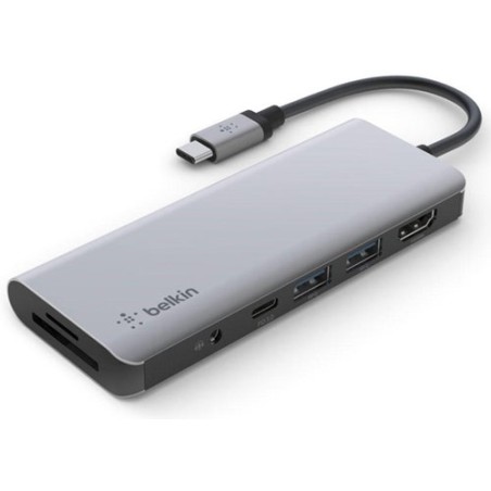 ADAPTADOR BELKIN USB-C A SD, MICROSD, AU