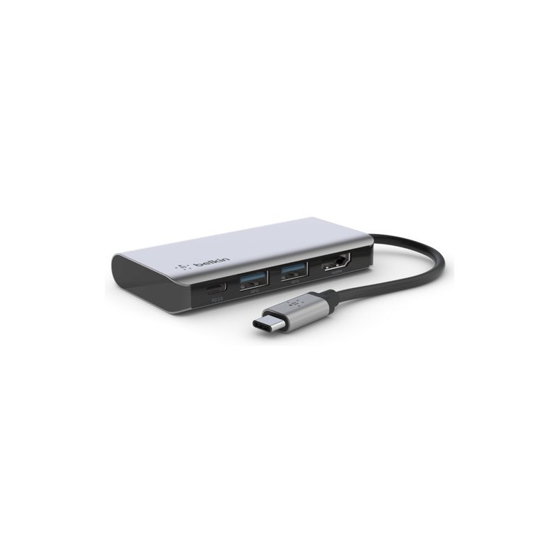 ADAPTADOR BELKIN USB-C A USB-C PD, 2x US