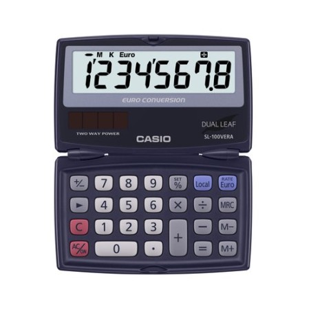 CALCULADORA BOLS-CASIO 8 DIG- SL-100VER