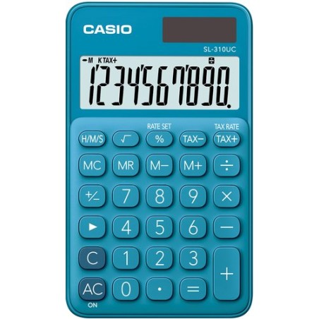 CALCULADORA BOLS-CASIO 10 DIG- SL-310 AZ