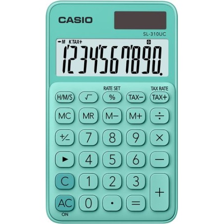 CALCULADORA BOLS-CASIO 10 DIG- SL-310 VD