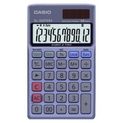CALCULADORA BOLS-CASIO 12 DIG- SL-320TER