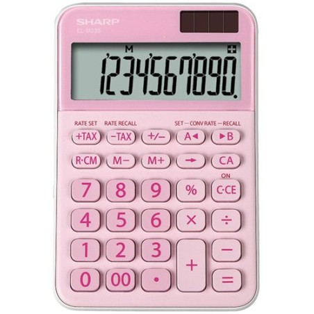 CALCULADORA SOBR-SHARP 10 DIG- EL-M335BP