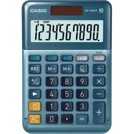 CALCULADORA MESA CASIO 10 DIG-MS-100 TER