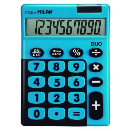 CALCULADORA MESA MILAN 10 DIG- T- AZUL