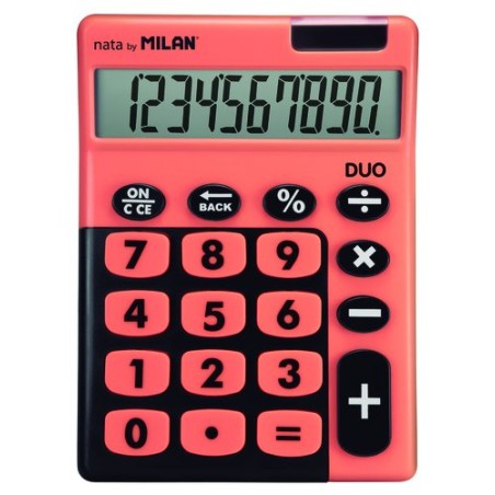 CALCULADORA MESA MILAN 10 DIG- T- NARANJ