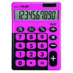 CALCULADORA MESA MILAN 10 DIG- T- ROSA