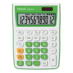 CALCULADORA MESA REBELL 12 DIG- 912 VE