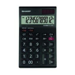 CALCULADORA MESA SHARP 12 DIG- EL-124T