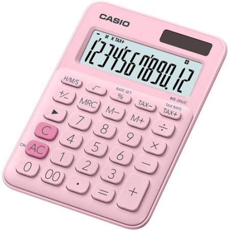 CALCULADORA MESA CASIO 12 DIG- MS-20 RS