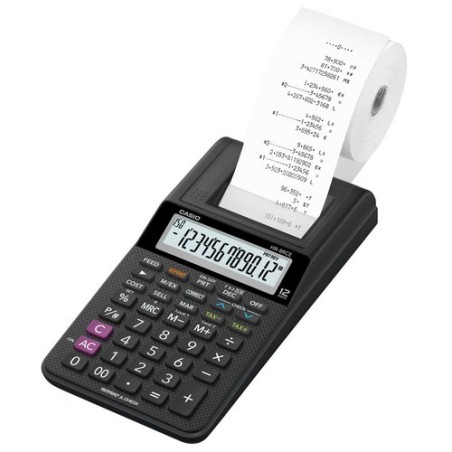 CALCULADORA IMPR-CASIO 12 DIG-HR-8RCE