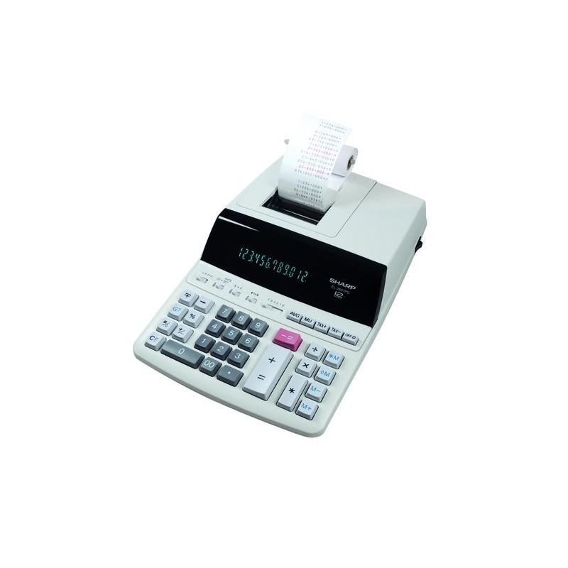 CALCULADORA IMPR- SHARP 12 DIG- EL-2607V