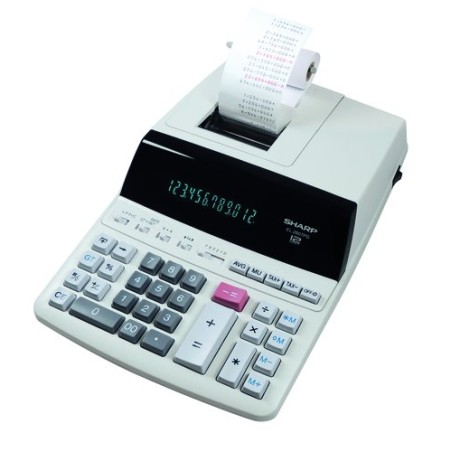 CALCULADORA IMPR- SHARP 12 DIG- EL-2607V