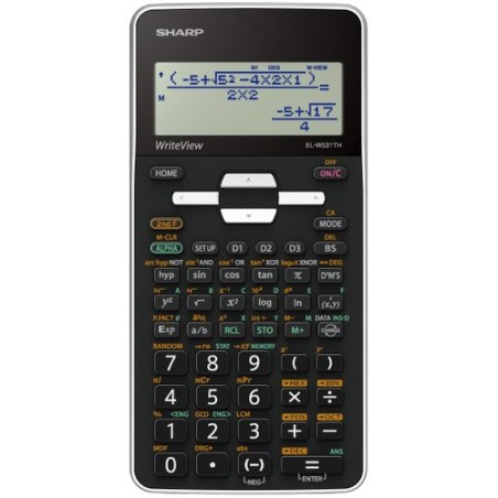 CALCULADORA CTF-SHARP 16 DIG- EL-W531TH