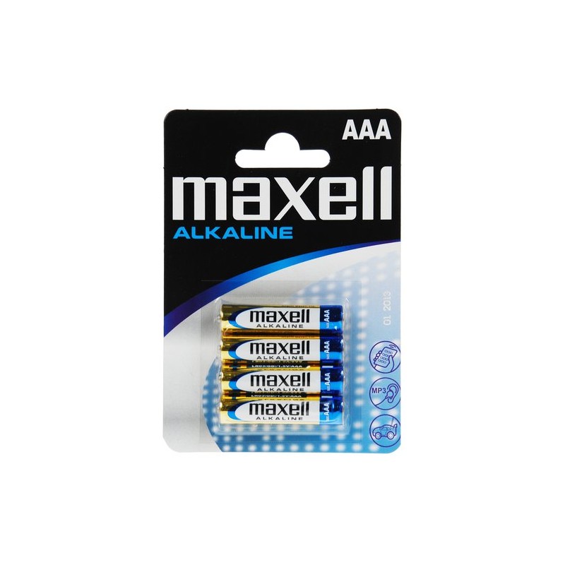PILAS ALCALINA MAXELL LR03 B-4
