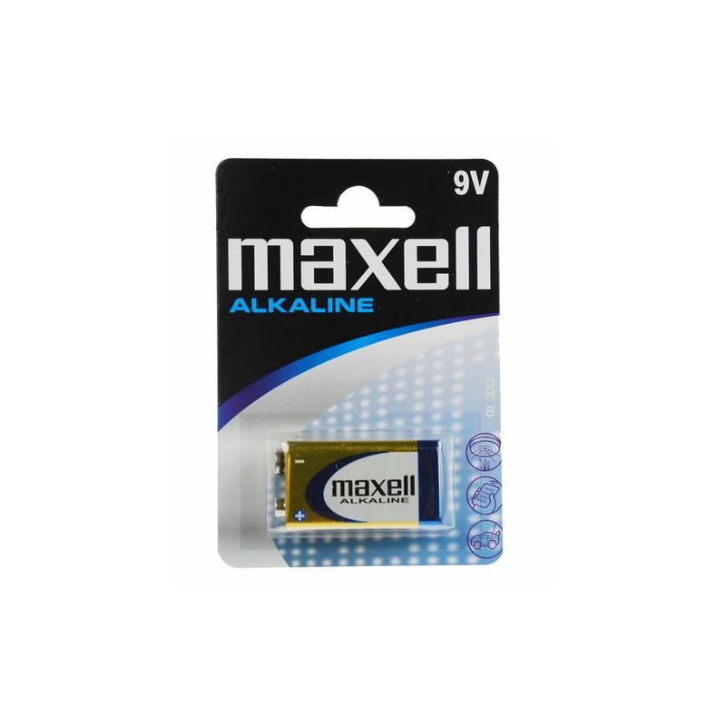 PILAS ALCALINA MAXELL LR09-6LF22