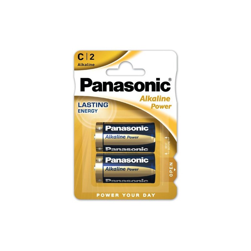 PILAS PANASONIC ALKALINE LR14 B-2 PILAS PANASONIC ALKALINE LR14 B-2
