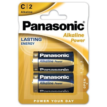 PILAS PANASONIC ALKALINE LR14 B-2