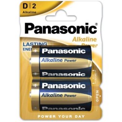 PILAS PANASONIC ALKALINE LR20 B-2