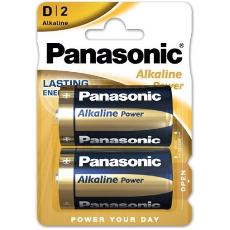 PILAS PANASONIC ALKALINE LR20 B-2