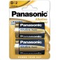 PILAS PANASONIC ALKALINE LR20 B-2