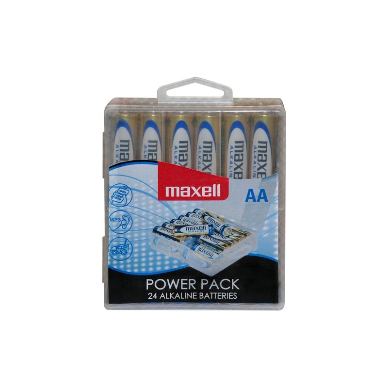 PILAS ALCALINA MAXELL LR06 P-24