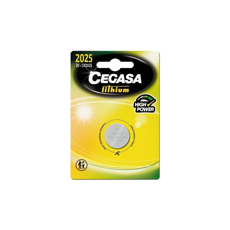 PILAS CEGASA MICRO CR2025 3V B-1