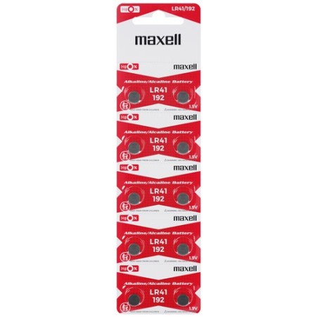 PILAS MAXELL MICRO LR0041W 1,5V BL-10