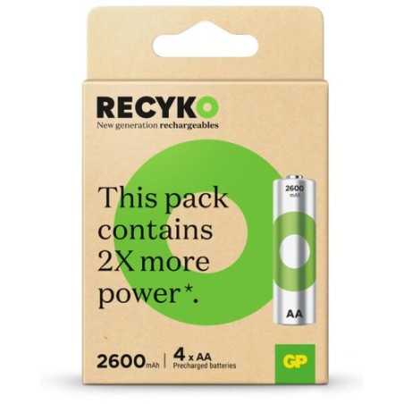PILAS RECARGABLES GP 2600 B-4