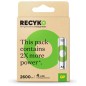 PILAS RECARGABLES GP 2600 B-4