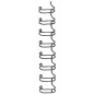CANU-WIRE-O FW- (34) 6 mm NEGRO C-100 CANU-WIRE-O FW- (34) 6 mm NEGRO C-100