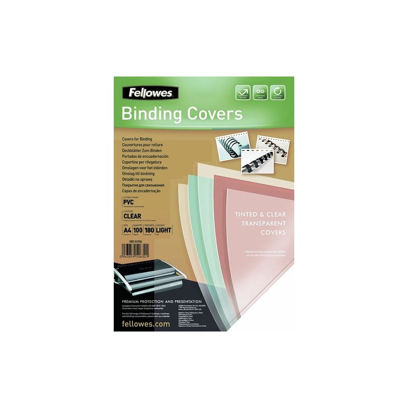T-ENC-FW-A4 0,18 PVC CRISTAL C-100 T-ENC-FW-A4 0,18 PVC CRISTAL C-100
