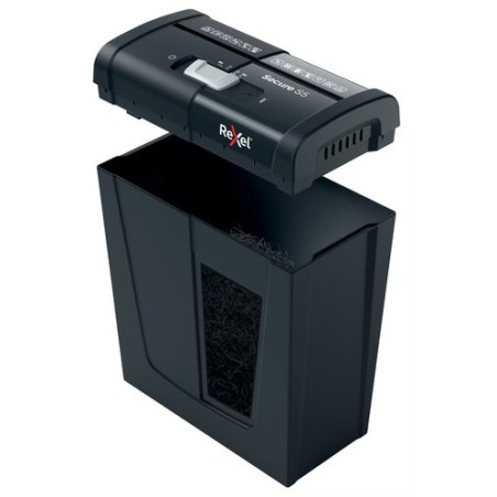 DESTRUCTORA REXEL SECURE S5 NEGRO